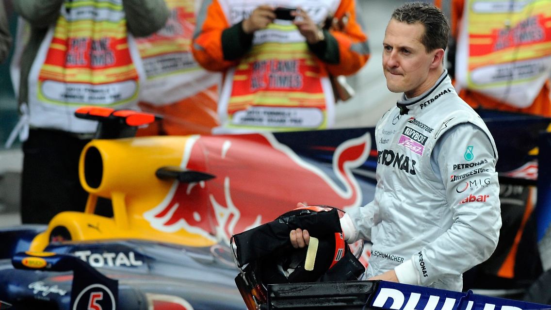 Ich habe keinen guten Job gemacht": Michael Schumacher.
