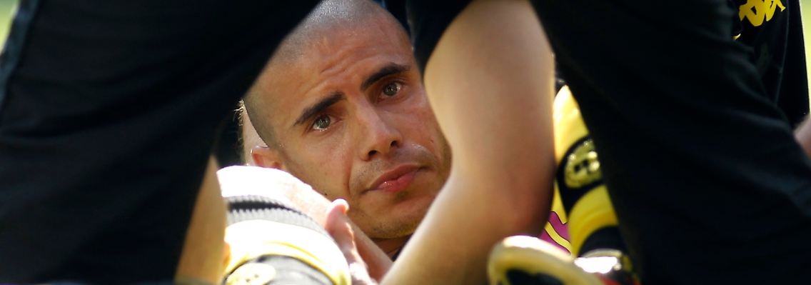 Verdacht auf Kreuzbandriss: Mohamed Zidan.