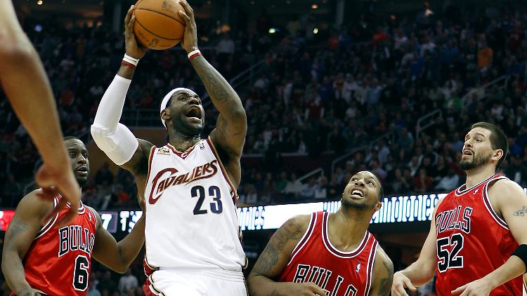 Überragend: LeBron James von den Cleveland Cavaliers.