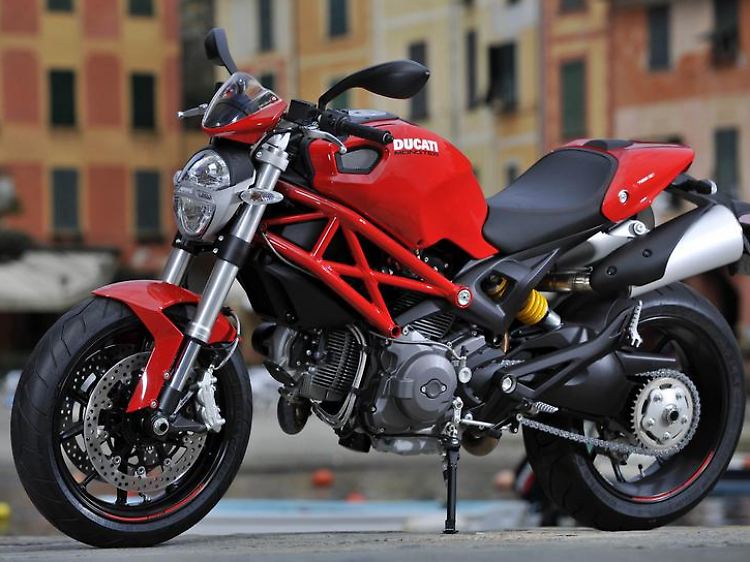 Die neue Monster 796 mit Bikini-Windschild.