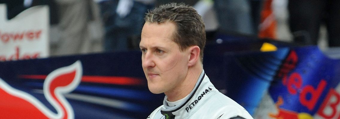 Er ist nicht allein: Michael Schumacher.