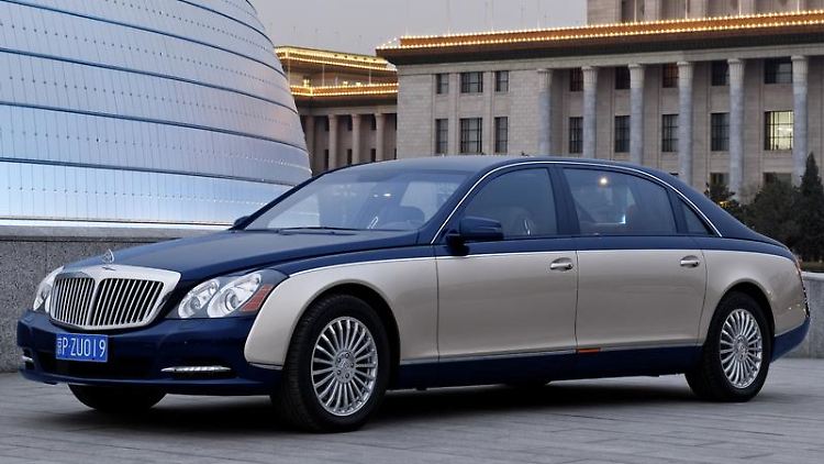 Mit viel Chrom am Grill: Mercedes hat die Luxusmodelle von Maybach überarbeitet.