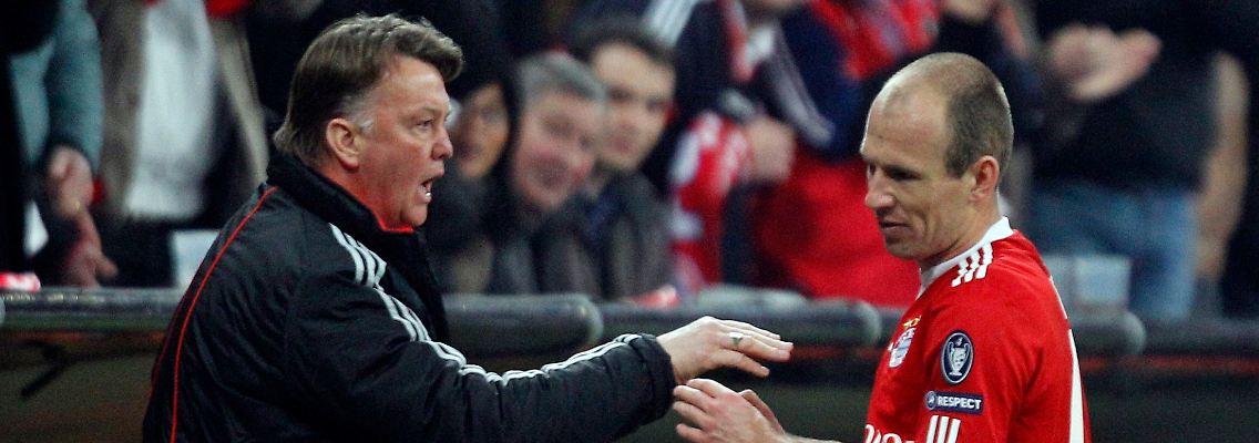 Ärger mit Louis van Gaal? Na ja, so schlimm war's auch nicht.