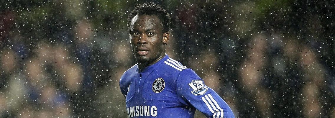 Ob das noch klappt? Michael Essien.