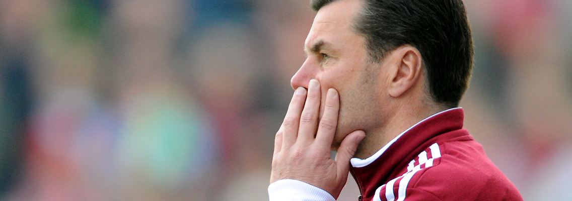 "Wenn die Mannschaft nicht als Mannschaft funktioniert, hat sie keine Chance": Dieter Hecking.