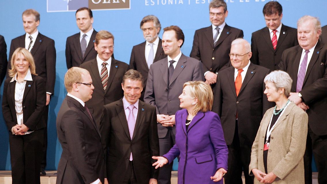 Die NATO-Außenminister trafen sich im estnischen Tallinn.