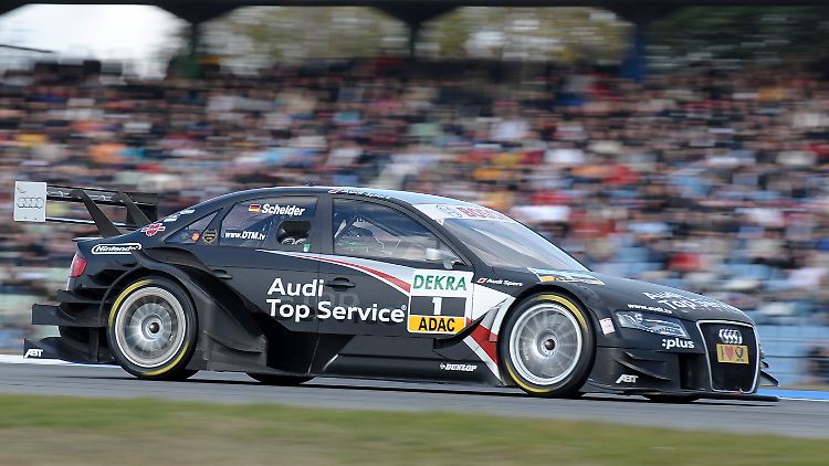 Wieder zurück: Auf dem Hockenheimring konnte sich Timo Scheider beim letzten Rennen den Titel sichern. Auch die neue Saison beginnt dort.