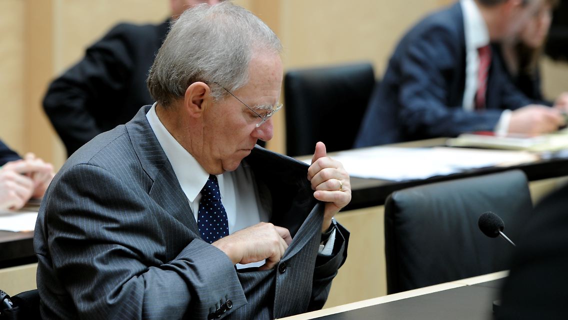 Auf der Suche nach den Milliarden: Wolfgang Schäuble.