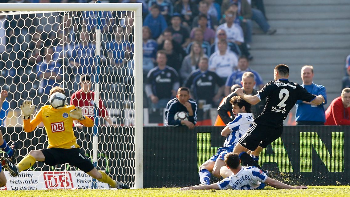 Heiko Westermann versetzte Hertha in der 87. Minute den wohl endgültigen K.o.