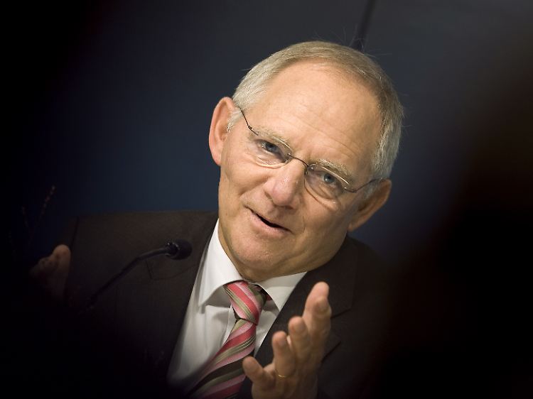 Im Visier der FDP: Bundesfinanzminister Schäuble.
