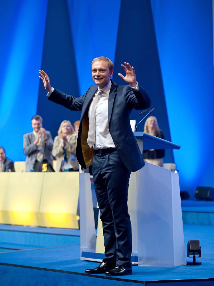 Christian Lindner war vom Zuspruch schier überwältigt.