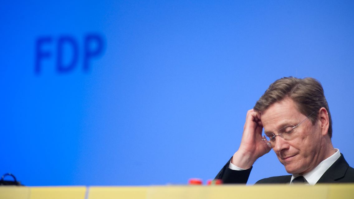 Guido Westerwelle könnte bald in der "Trainerdiskussion" stehen.