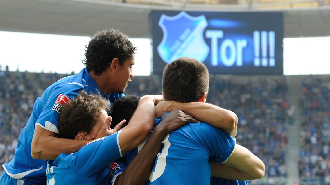Hoffenheim fünf, Hamburg eins.