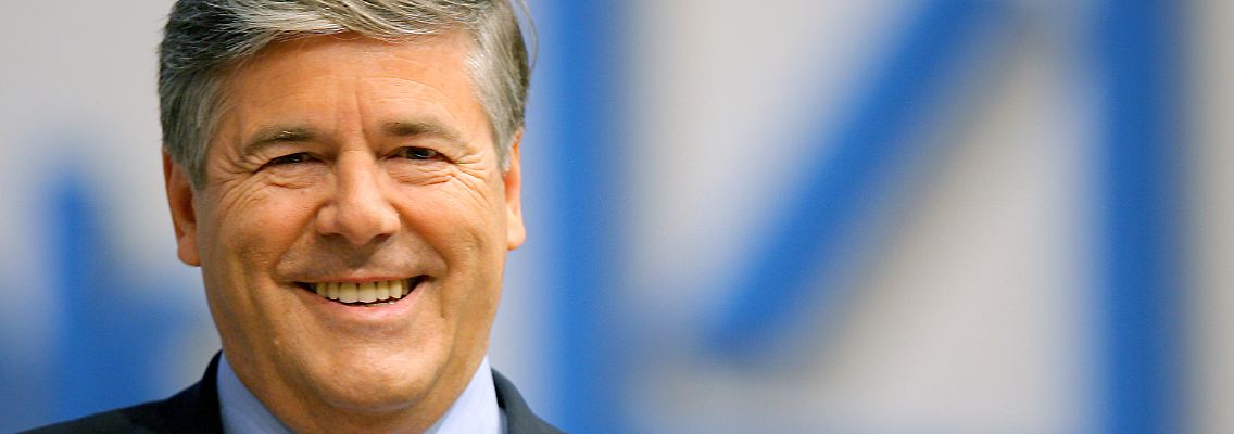 Der Chef der Deutschen Bank: Josef Ackermann.