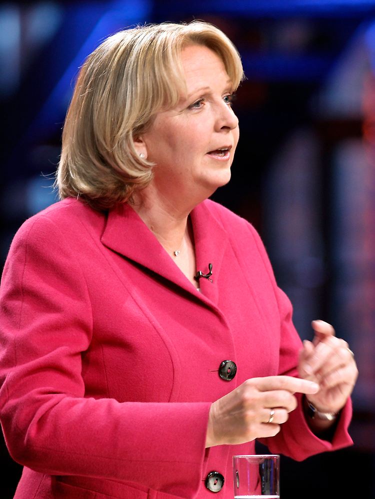 Hannelore Kraft konnte sich zeigen.