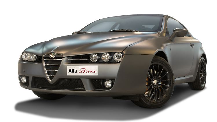 Noch nicht reif für Großserie: Alfa Romeo lackiert zumindest die limitierte Sonderserie "Italia Independent" schon einmal in mattem Lack.