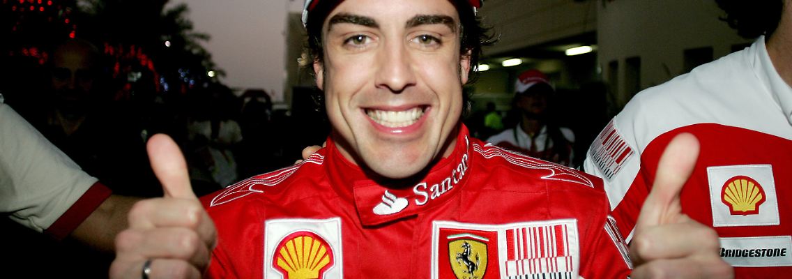 Alles gut: Fernando Alonso.