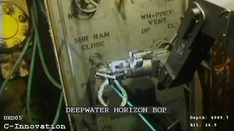 Der Versuch, mit Hilfe eines Roboters die Ventile zu schließen, misslang.