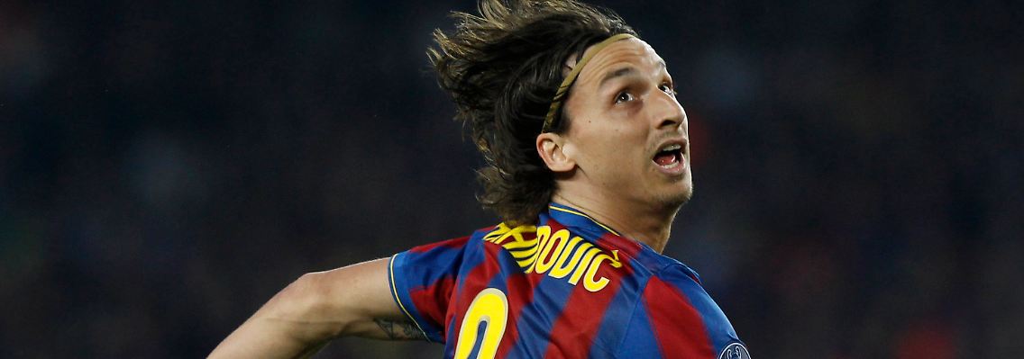 Bald weg? Zlatan Ibrahimovic, noch im Barcelona.