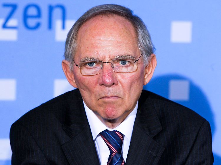 Schäuble wiederholt das Merkel-Mantra: "Wir werden gestärkt aus der Krise hervorgehen."