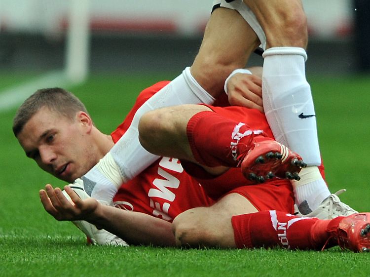 Nicht zufrieden: Lukas Podolski.