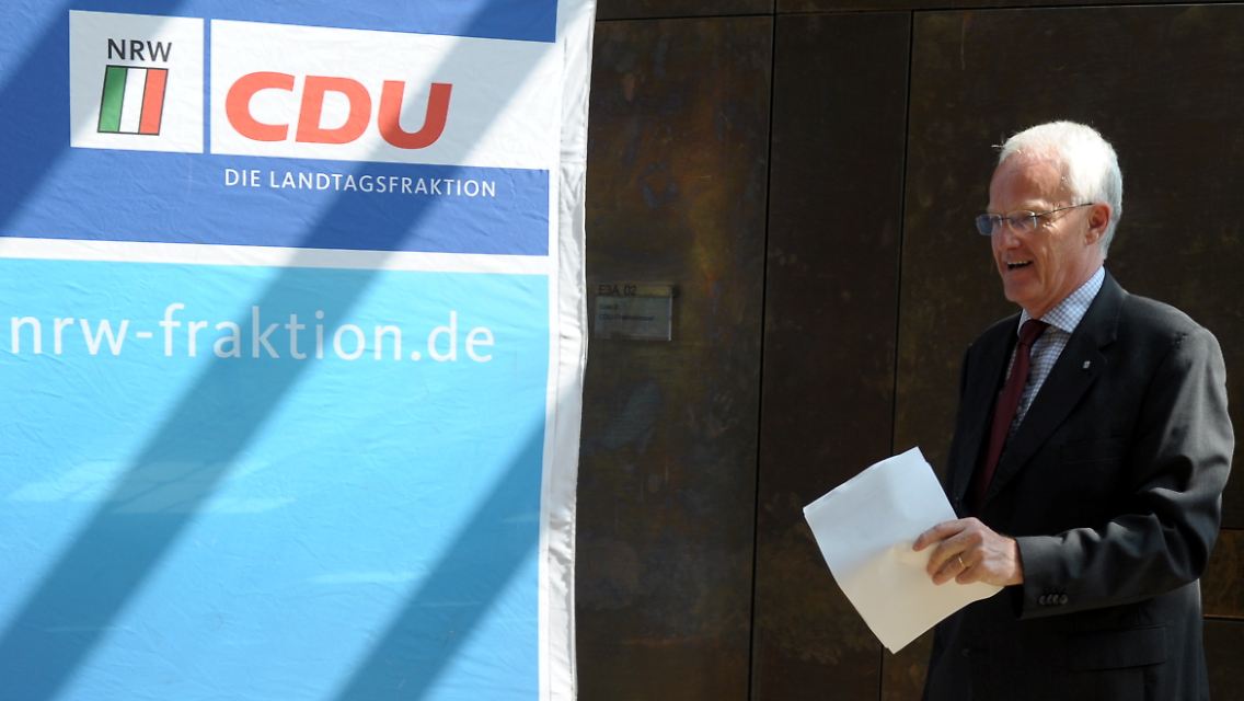 Lässt sich nicht beirren: Jürgen Rüttgers, CDU.