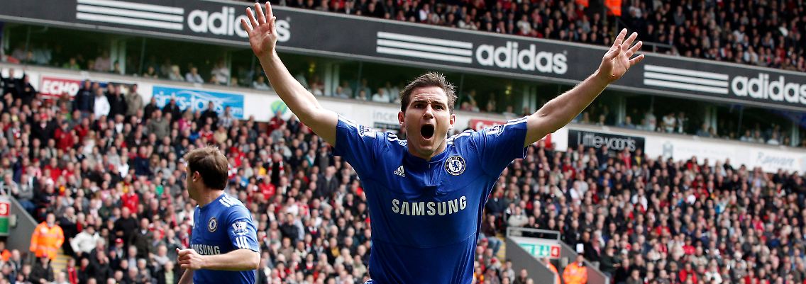 Tor für Chelsea: Frank Lampard jubelt nach seinem Tor zum 1:0.