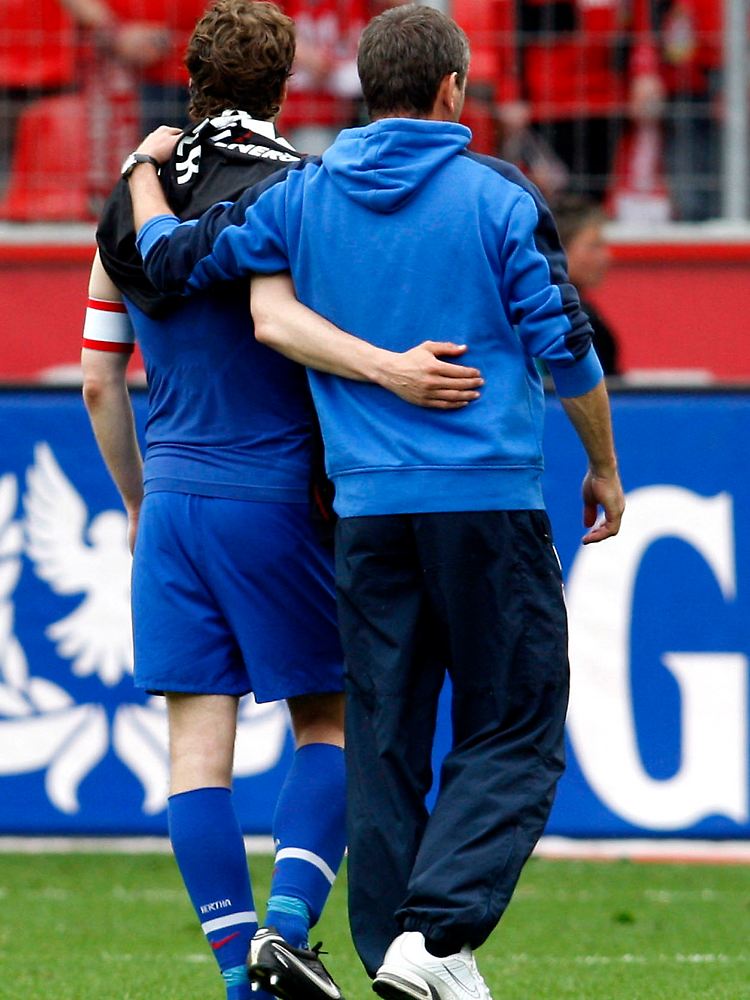 Zum fünften mal ist Hertha BSC aus der Fußball-Bundesliga abgestiegen.