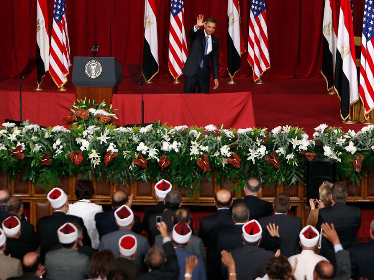 Mit seiner Kairoer "Rede an die islamische Welt" im Juni 2009 hatte Obama Hoffnungen geweckt.