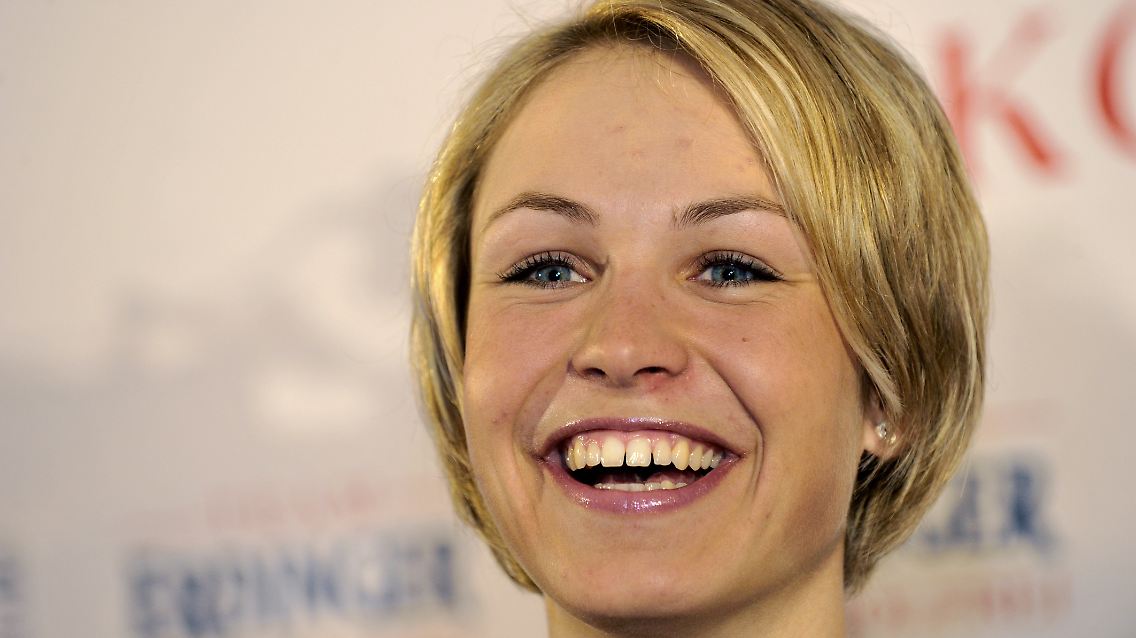 Immer nett, stets freundlich: Magdalena Neuner.