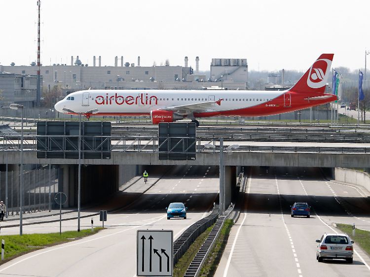 Air Berlin kommt im April nicht so richtig hoch.