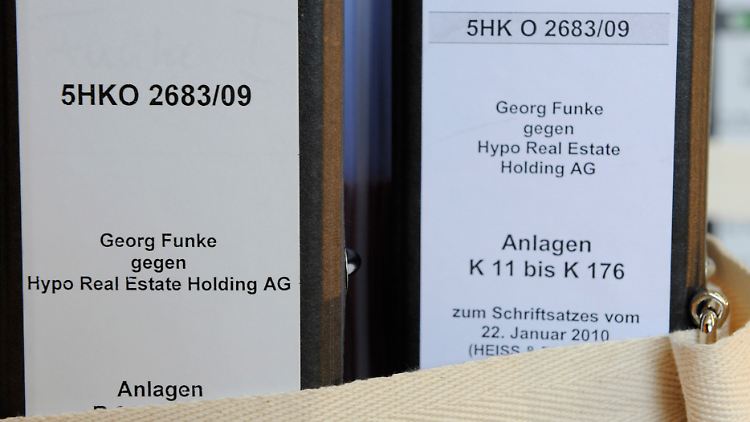Georg Funke ./. HRE: Der Prozess wird sich in die Länge ziehen.