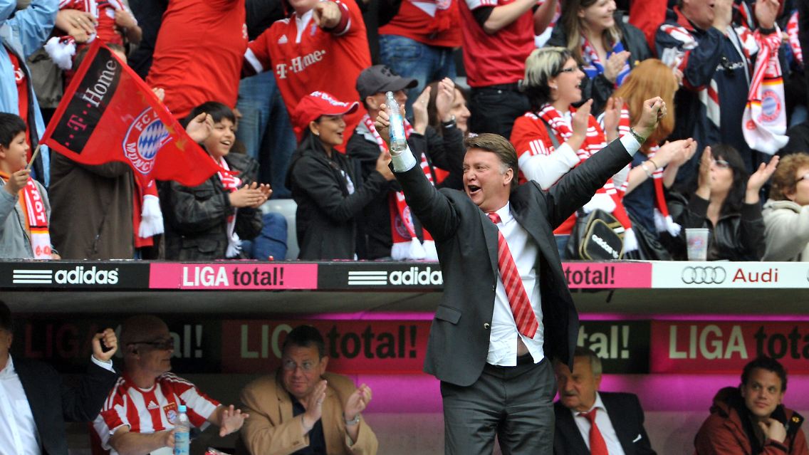 Louis van Gaal will auch in Berlin jubeln.