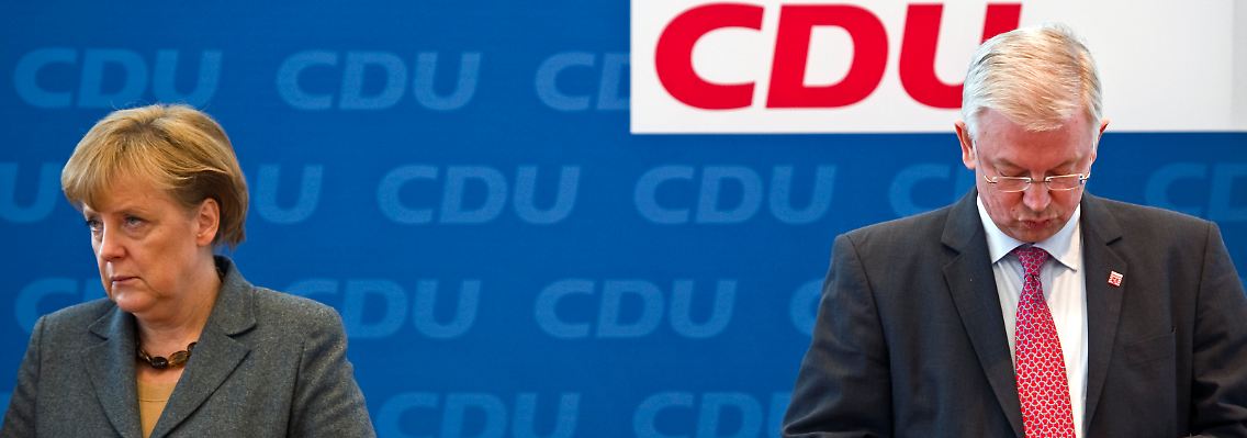 Angela Merkel und Roland Koch haben schon machen Konflikt ausgefochten.