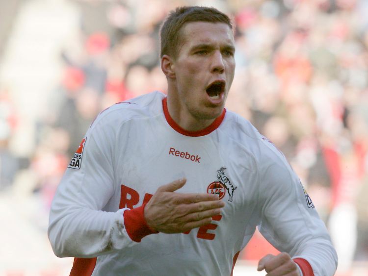 Seltendes Bild: Zwei Tore erzielte Lukas Podolski in dieser Saison für den 1. Fc Köln.