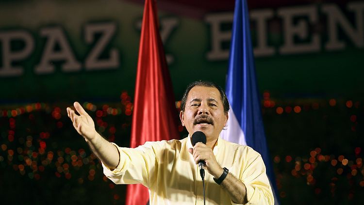 Nicaraguas Präsident Ortega will sich die Macht nicht nehmen lassen.