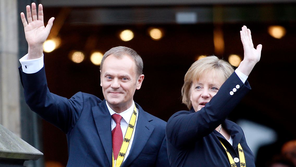 "Krise als Chance": Tusk und Merkel wollen die EU-Zusammenarbeit ausbauen.