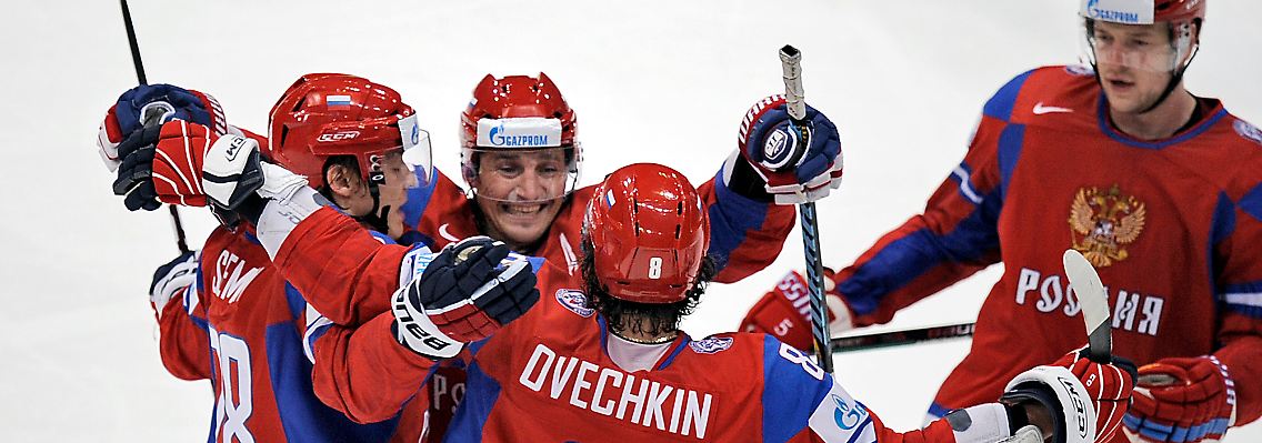 Da lässt er sich feiern: Alexander Owetschkin.