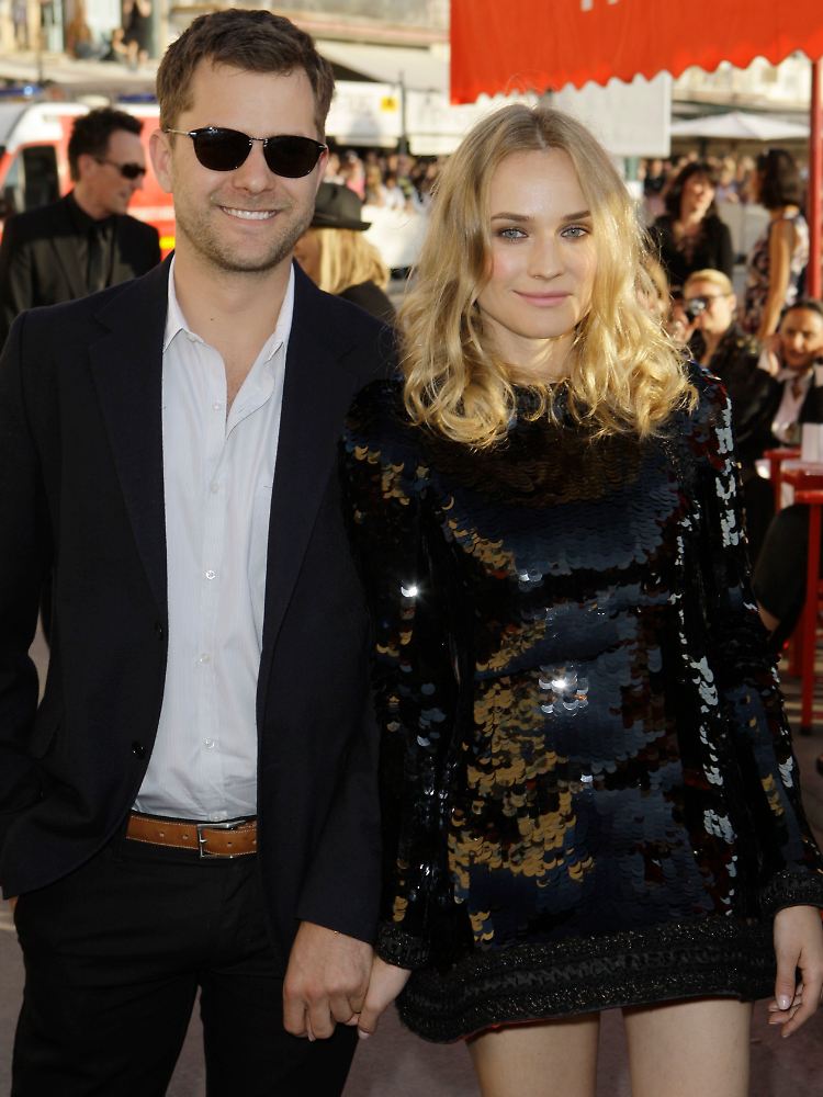 Diane Kruger und ihr Freund Joshua Jackson am 11. Mai bei einer "Fashion Show" in St. Tropez.