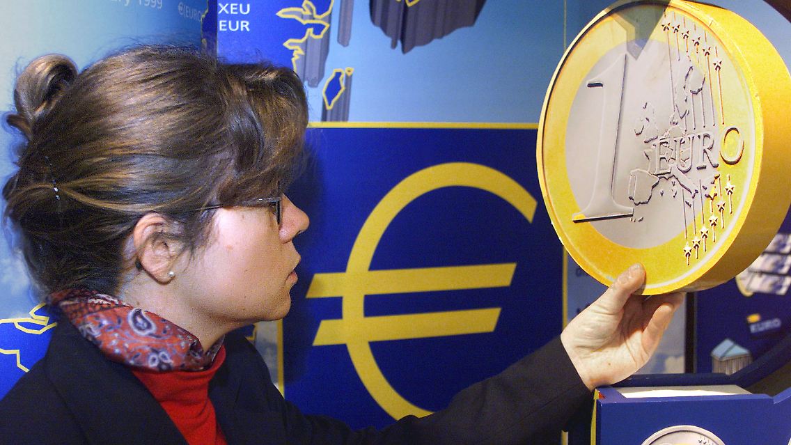 Einmal genauer hingeschaut: der Euro.
