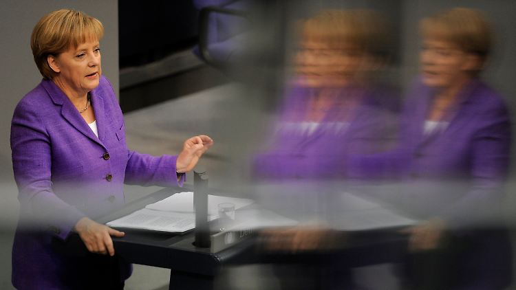 Merkel beschwört einmal mehr Europas Schicksal.
