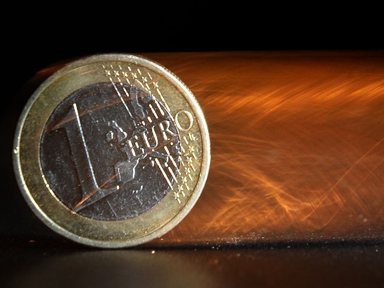 Der Druck auf den Euro existiert nach wie vor.
