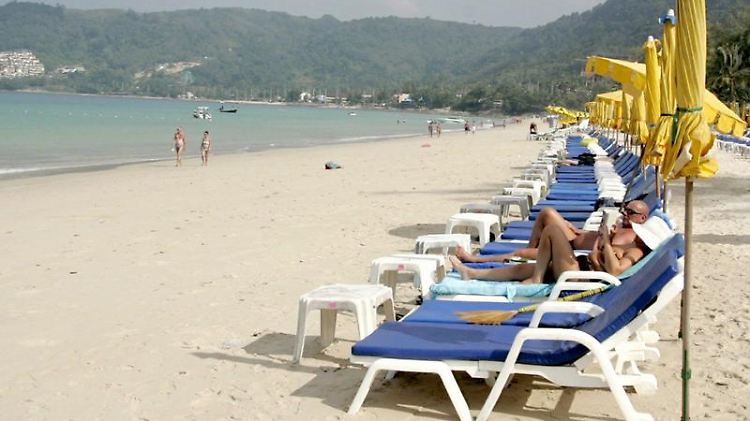 Strand in Phuket: Dort wurde die "Portugiesische Galeere" gesichtet. (Archivbild)