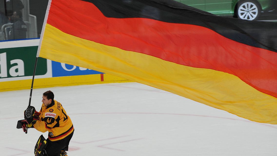 Torhüter Dennis Endras - erneut der beste deutsche Spieler.