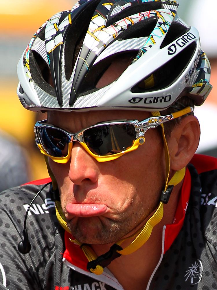 Armstrong kommt damit durch, böse Miene zum bösen Landis-Spiel zu machen.