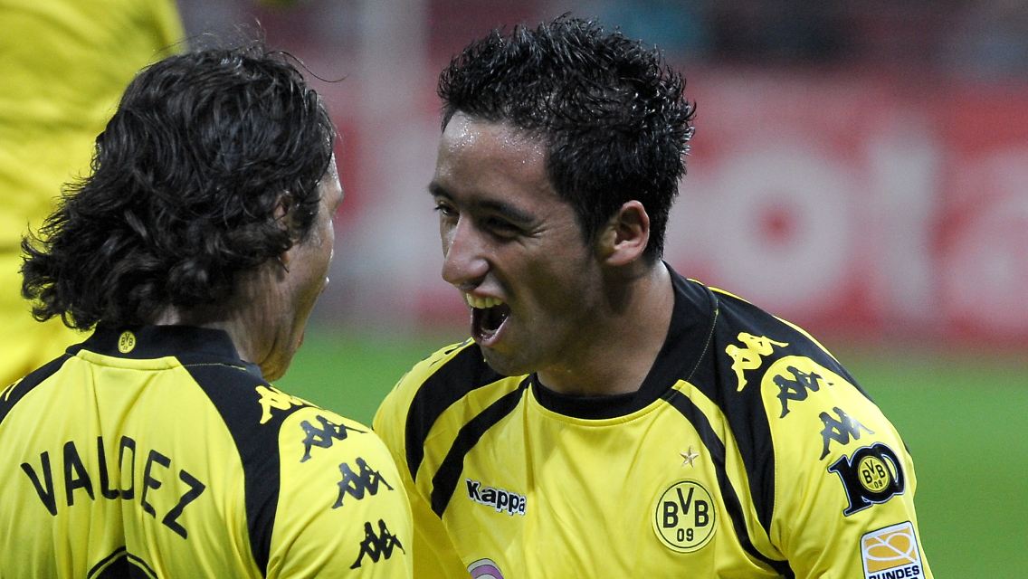 Fliegen gemeinsam nach Südafrika: Nelson Valdez und Lucas Barrios.