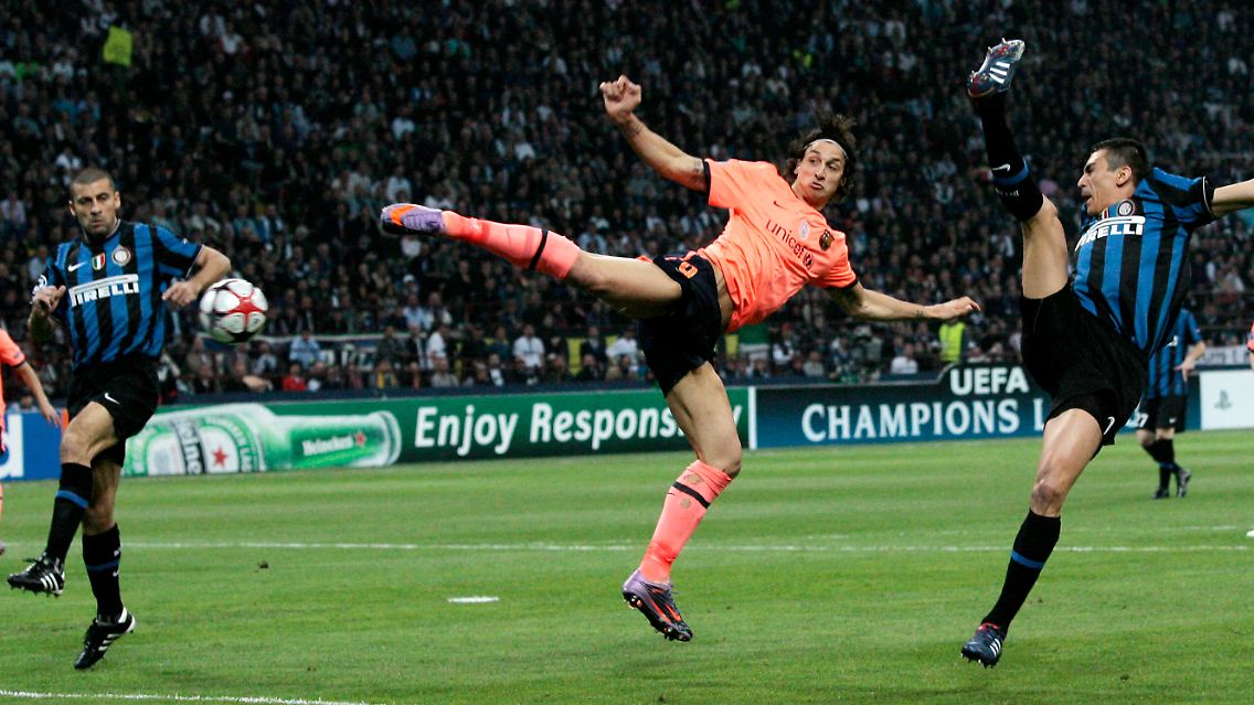 In den Sturm verirrt sich Lucio bei Inter selten. Deshalb ist er hinten stark wie selten zuvor.