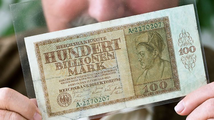 Die Hyperinflation der 20er Jahre war derartig traumatisch für die Deutschen, dass sie noch immer wie ein Schreckgespenst wirkt. 