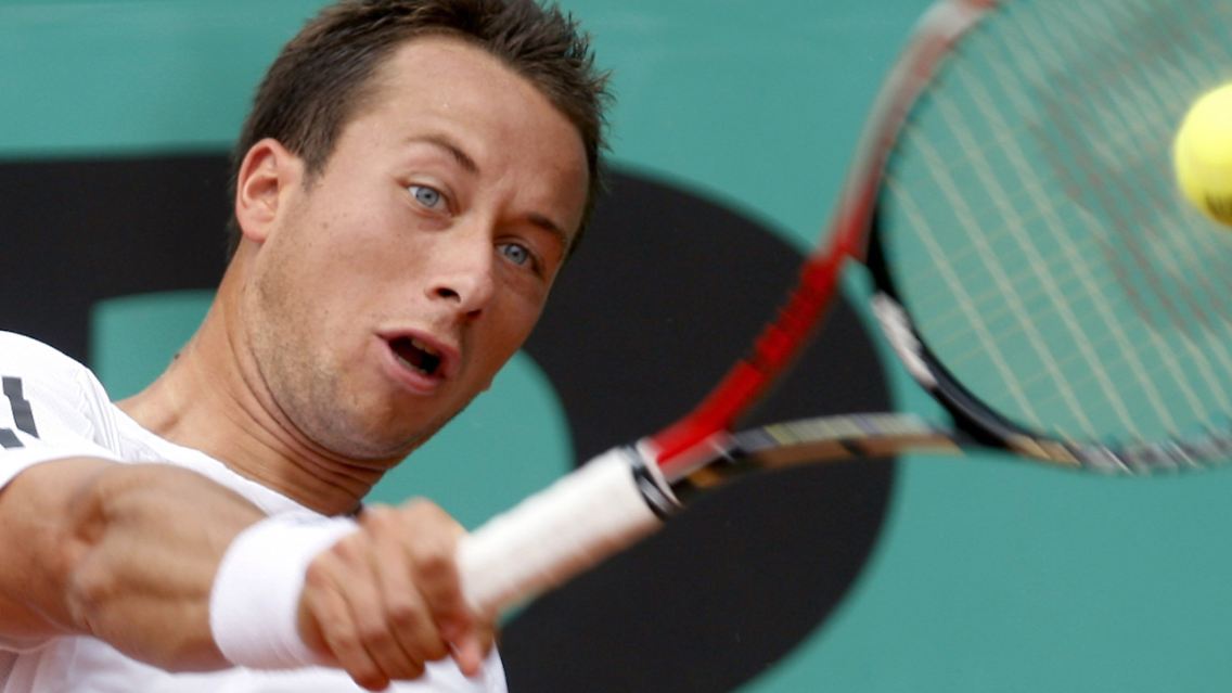 Im Vorjahr kam Philipp Kohlschreiber ins Achtelfinale, nun steht er zumindest in Runde zwei.