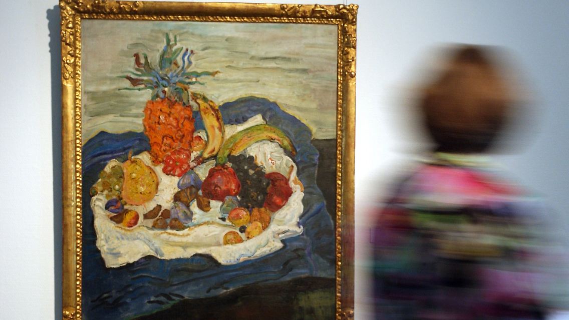 Auch Oskar Kokoschka war wohl von Ananas begeistert (1909: "Stillleben mit Ananas").